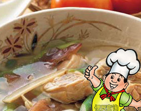 木耳芦笋蘑菇汤